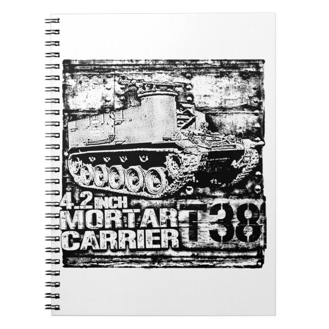 T38 4.2 inch Mortar Carrier Notebook (Front)