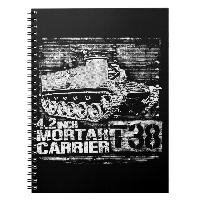 T38 4.2 inch Mortar Carrier Notebook (Front)