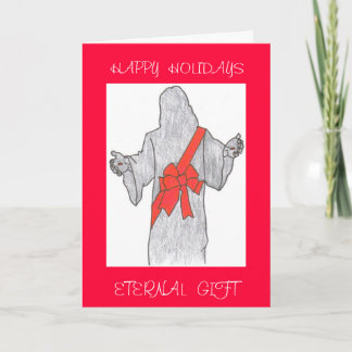 T3ONE 014, HAPPY  HOLIDAYS, A   PRICESS  GIFT, ... HOLIDAY CARD