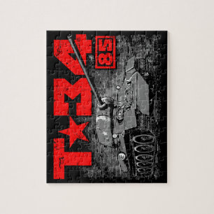 T-34-85 Soviet medium tank Jigsaw Puzzle