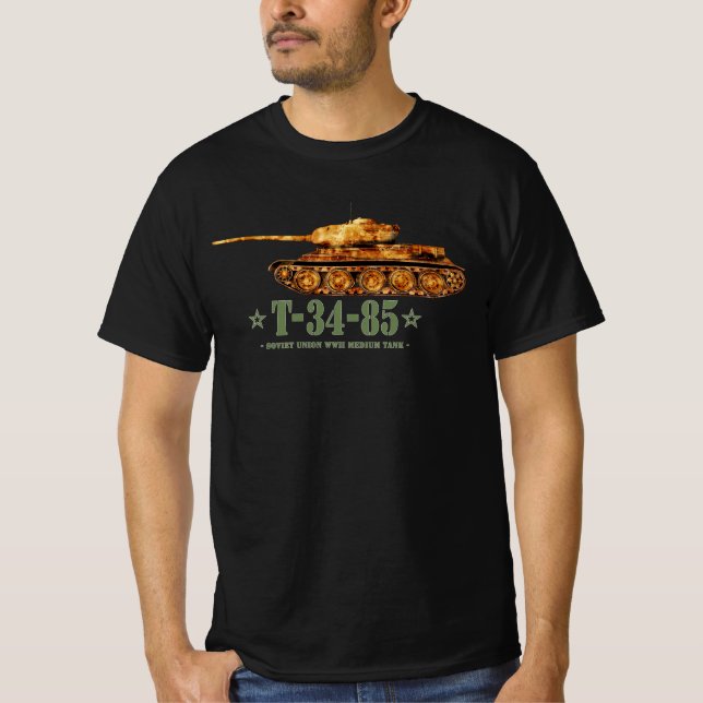 T-34-85 World War Two Soviet Medium Tank WWII (Front)