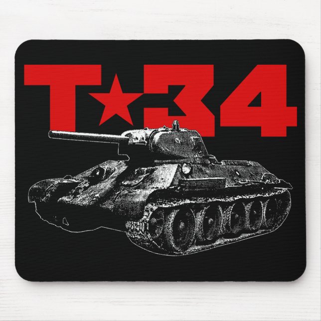 T-34 MOUSE PAD (Front)