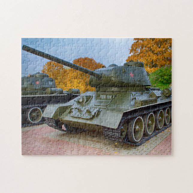 T-34 puzzle (Horizontal)