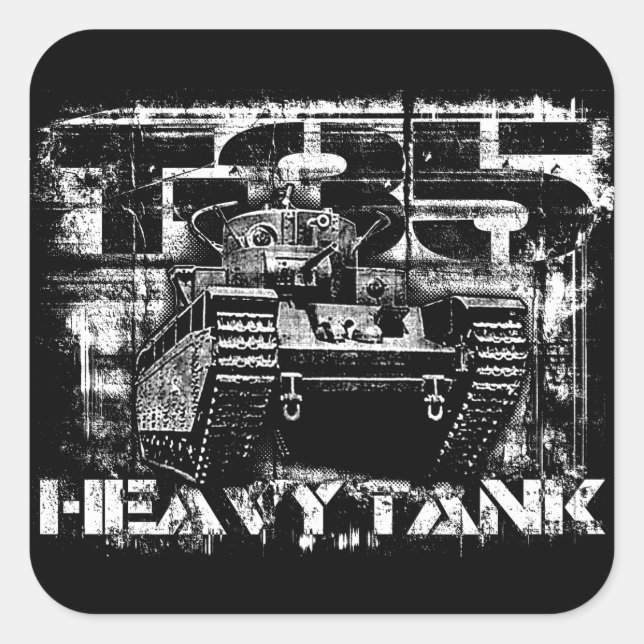 T-35 Square Stickers (Front)