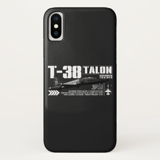 T-38 Talon Case-Mate iPhone Case (Back)