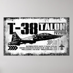 T-38 Talon Poster