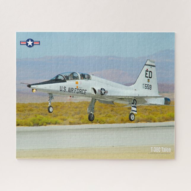 T-38C TALON (16x20 inch) Jigsaw Puzzle (Horizontal)