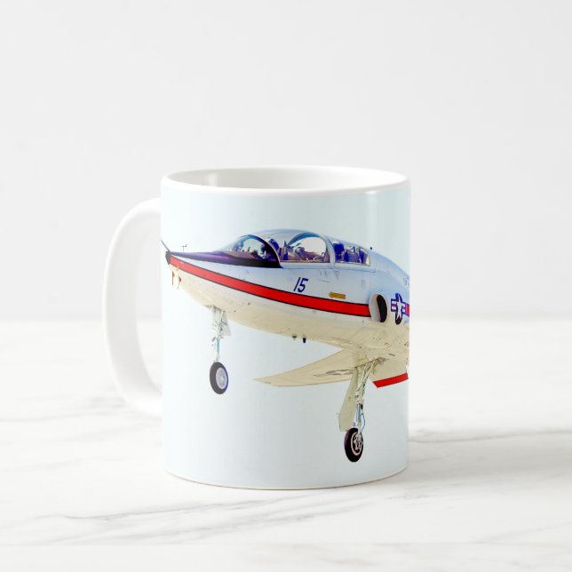 T-38C TALON COFFEE MUG (Front Left)