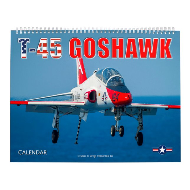 T-45 GOSHAWK CALENDAR (Cover)