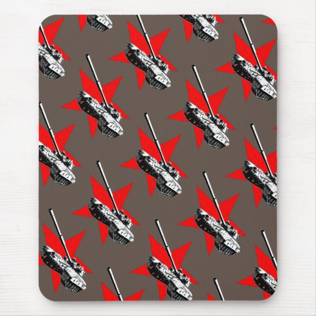 T-64 Main battle tank Mouse Pad (Front)