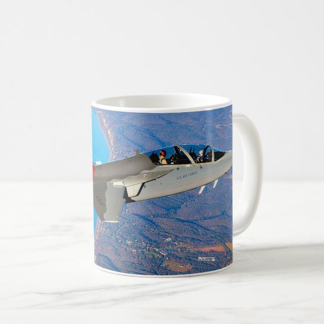 T-7A RED HAWK COFFEE MUG (Front Right)