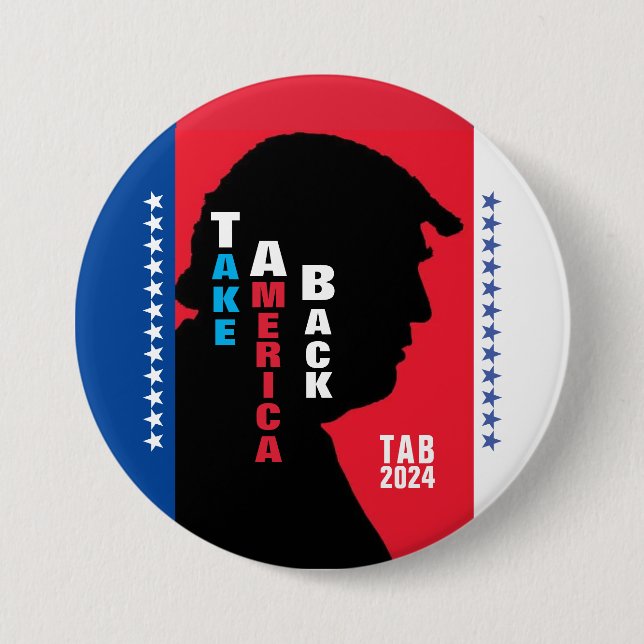 T.A.B. 2024 7.5 CM ROUND BADGE (Front)