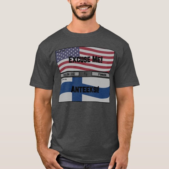 T Anteeksi retro T-Shirt (Front)