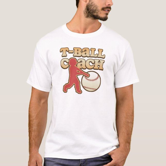 T-Ball Coach T-Shirt (Front)