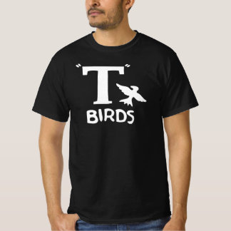 T Birds design on a t shirt