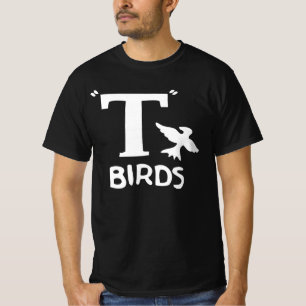 T Birds design on a t shirt