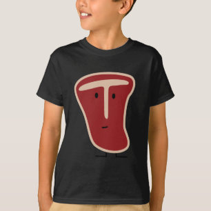 T-bone steak meat protein grilled beef fat bone T-Shirt