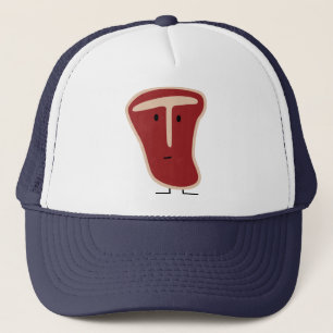 T-bone steak trucker hat