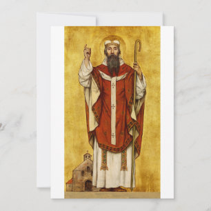 t. Boniface of Mainz - Patron of Educators Thank You Card