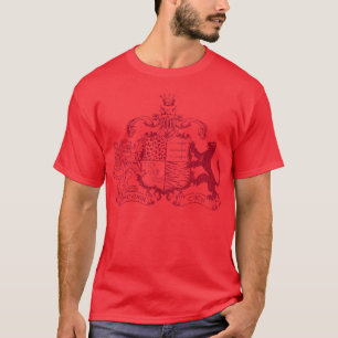 T-cats coat of arms - red T-Shirt