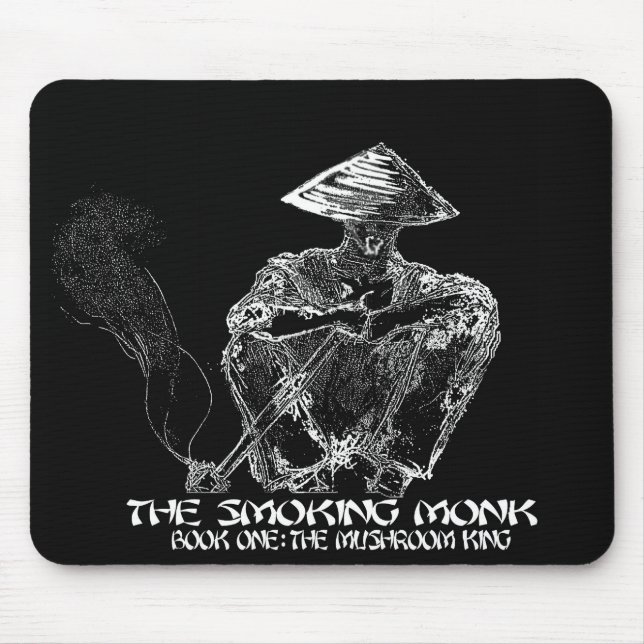 T.D.A.C The Smoking Monk Mouse Pad (Front)