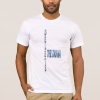 T-Delete The Drama Modern Typography Quote AeShirt