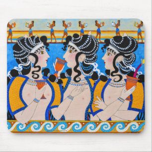 "T.G.I.B.C." Minoan Fresco Mouse Pad