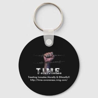 T.I.M.E. Keychain - Hand on a Wire