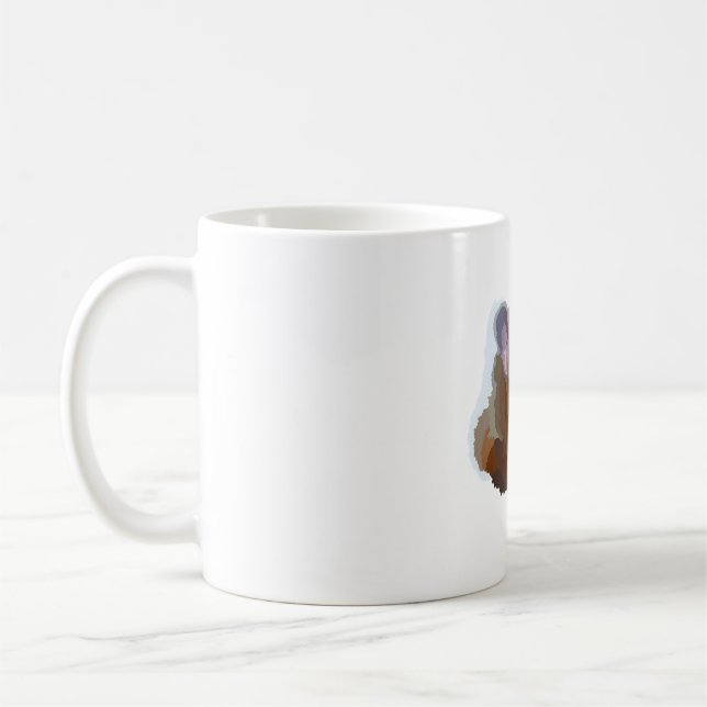 T is for Tamandua Coffee Mug (Left)