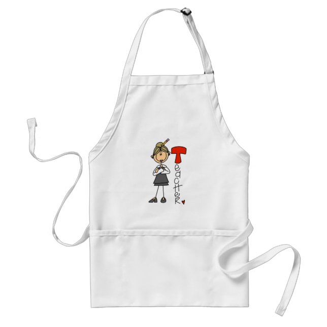 T is for Teacher Standard Apron (Front)