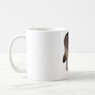 T is for Timber Wolf Coffee Mug