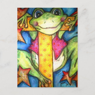 T is for Toad Postcard