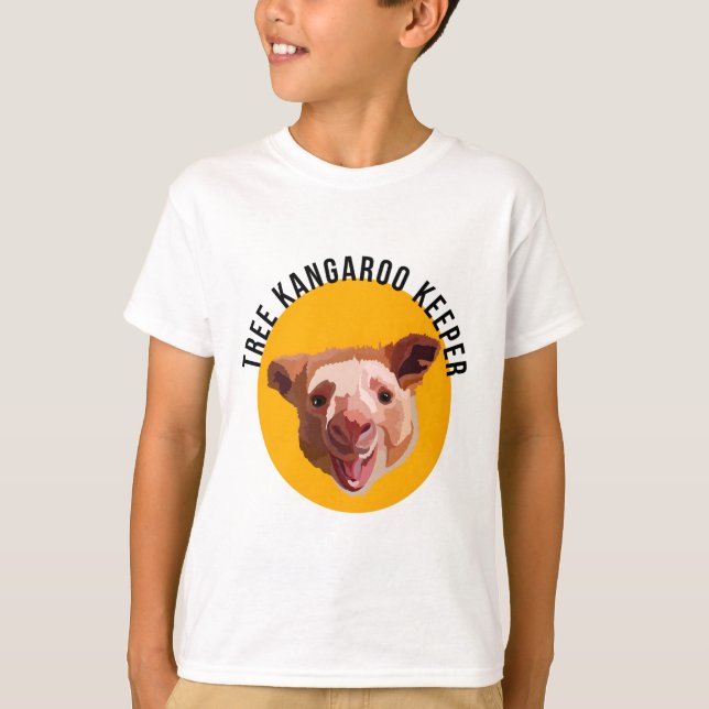 T is for Tree Kangaroo Keeper T-Shirt (Front)