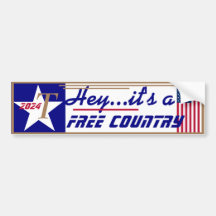 T is for Trump Hey It's a free country