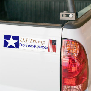 T is for Trump Promise Keeper Bumper Sticker