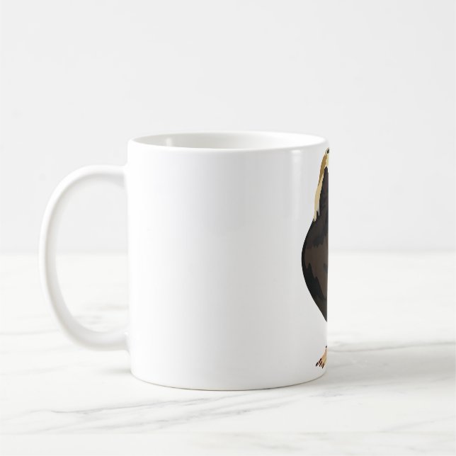 T is for Tufted Puffin Coffee Mug (Left)