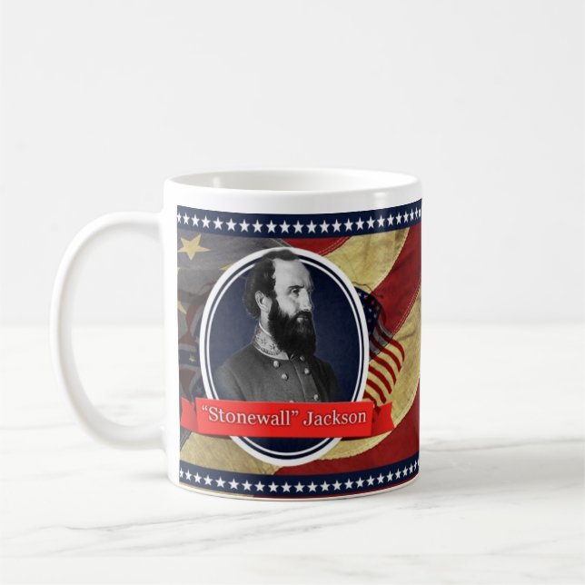 T.J. "Stonewall" Jackson Coffee Mug (Left)
