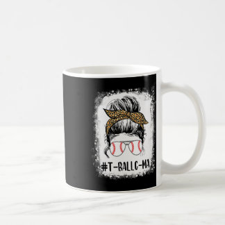 T-ll G-ma Life Messy Bun Leopard Print Softll  Coffee Mug