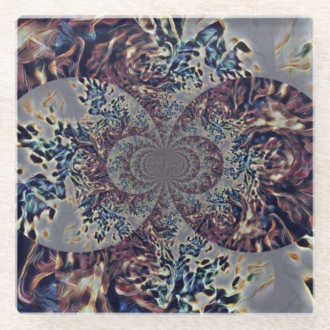 T. Nova Glass Coaster (Front)