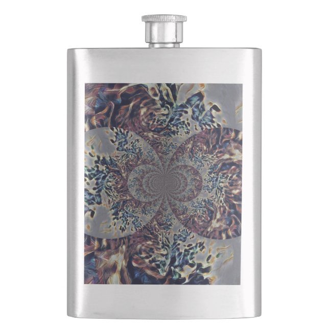 T. Nova Hip Flask (Front)