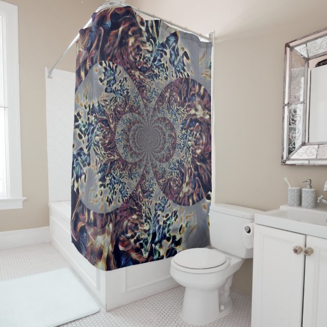 T. Nova Shower Curtain (In Situ)