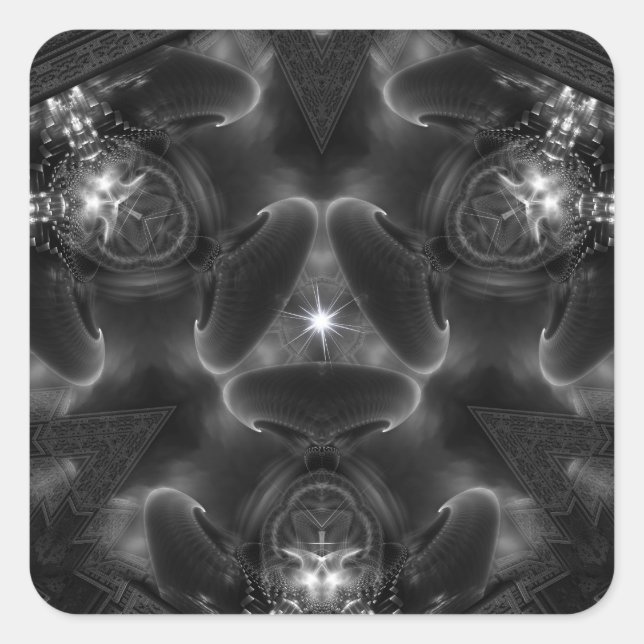 T.O.L.O.B Enigma Square Sticker (Front)