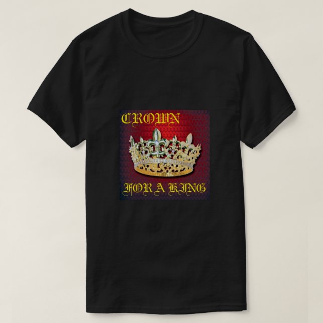 T.R.K  GOLD CROWN FRONT TSHIRT (Design Front)