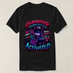 T.R.K RETRO ACTION GAMER ACTIVATED TSHIRT