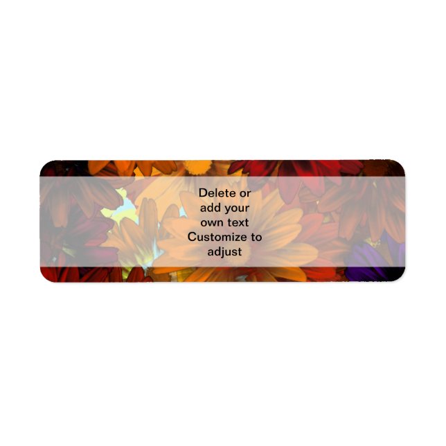 t return address label (Front)