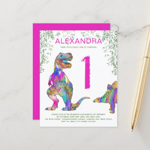 T Rex 1st Birthday Party 