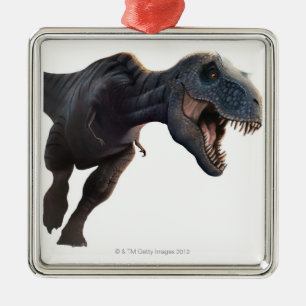 T Rex 2 Metal Tree Decoration