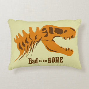 T-Rex Bones Decorative Cushion
