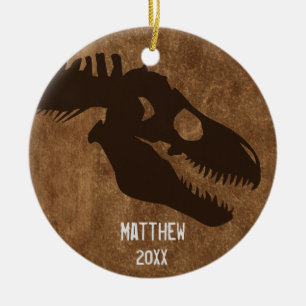 T-Rex Bones Personalised Ornament