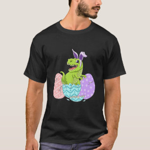 T Rex Bunny Easter Dinosaur Costume Easter Day Tod T-Shirt